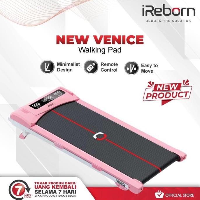 Baru Treadmill Elektrik iReborn Venice M8 - Alat Fitness Rumahan Premium