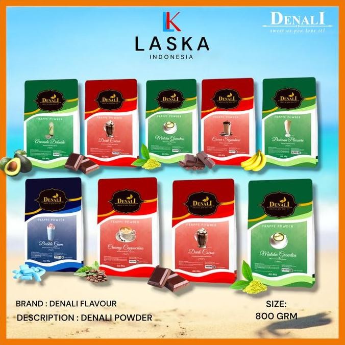

Original Denali Powder All Varian 800gr - Bubuk Minuman Semua Rasa Lengkap