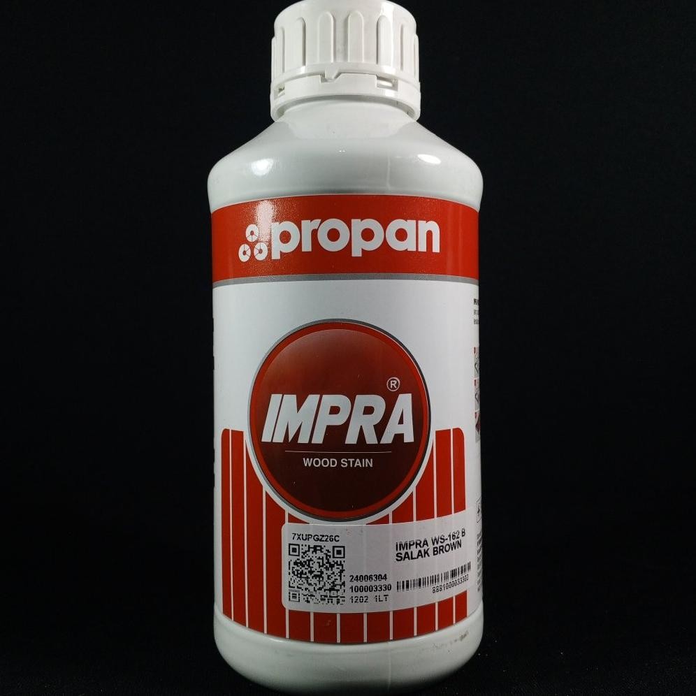 Propan IMPRA Cat Transparan Pelapis Kayu Wood Stain 1 Liter