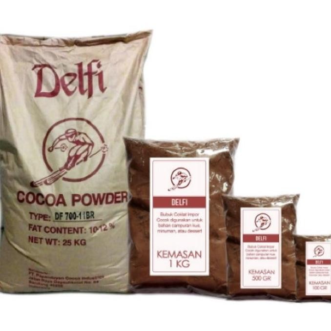 

Original Cocoa Powder Delfi 1Kg - Bubuk Coklat Murni Asli Untuk Minuman & Baking