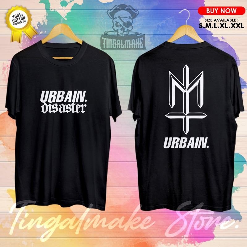 Promo Kaos Urbain Disaster Maternal Basic Kaos Distro Premium Terbaik Kaos Pria Wanita