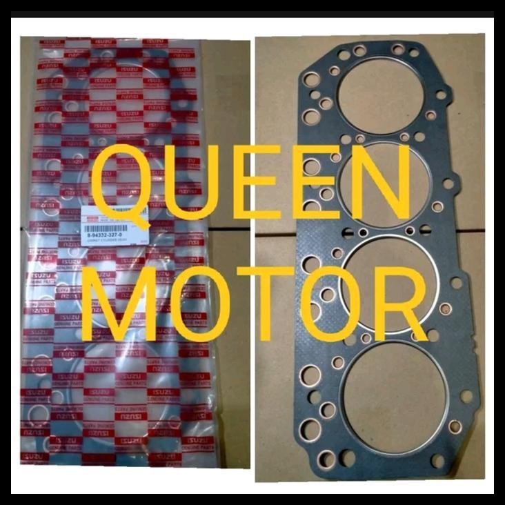 DISKON PAKING CYLINDER HEAD GASKET CYLINDER HEAD DEKSEL ISUZU PANTHER 2.5CC 