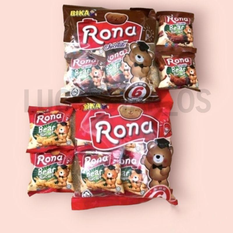 

READY STOCK PROMO! BIKA RONA BEAR CHOCOLATE BISCUIT / MILK BISCUIT 150GR ORI!