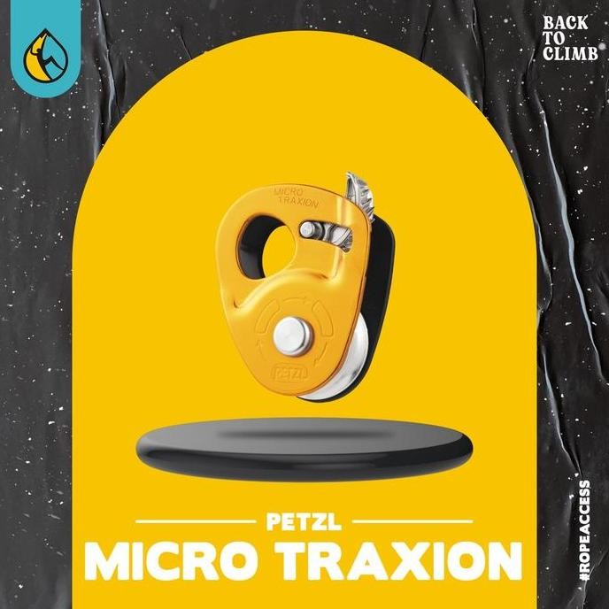 PETZL MICRO TRAXION SAFETY CLIMBING WORK ORIGINAL DAN TERPERCAYA