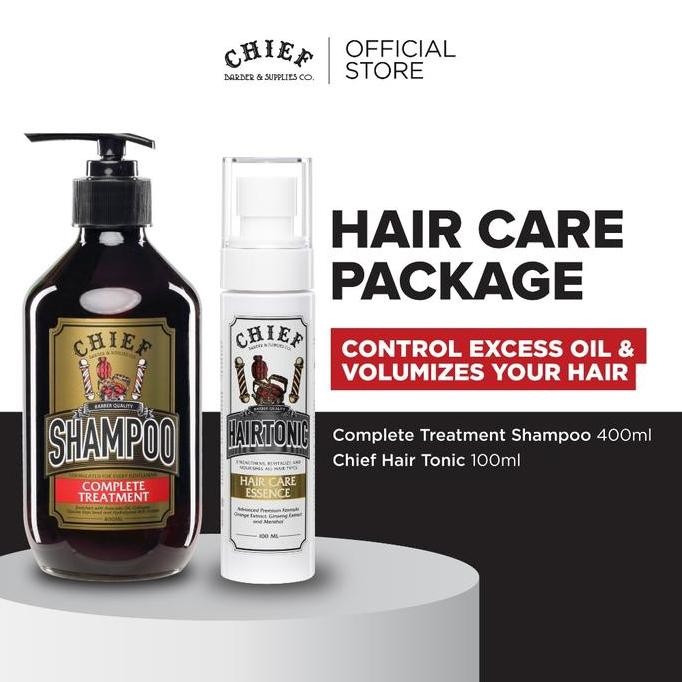 Terbaru CHIEF Ramadan Hair Set - Chief Shampoo + Hairtonic 100ml