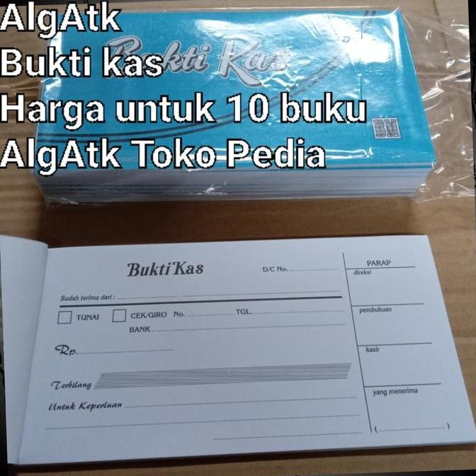 

Buku Bukti Kas Prima.