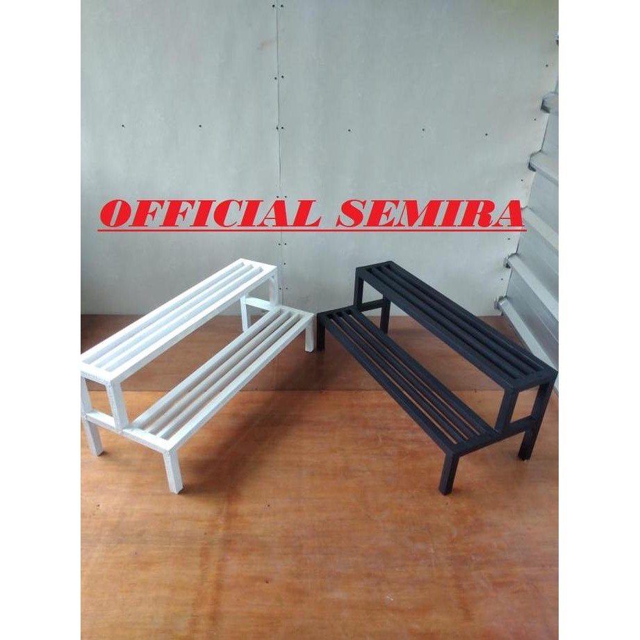 Stok Sj Rak Tanaman 2 Tingkat / Rak Baja Ringan / / Only