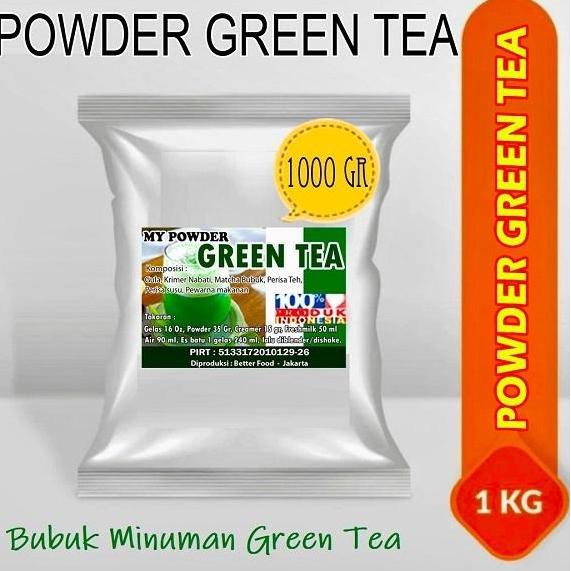 

Original Bubuk Matcha Green Tea 1Kg | Premium Green Tea Powder untuk Minuman