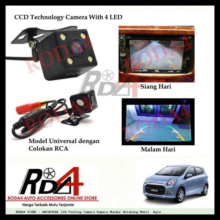 HOT DEAL UNIVERSAL CCD CAMERA KAMERA MUNDUR BELAKANG MOBIL AYLA 