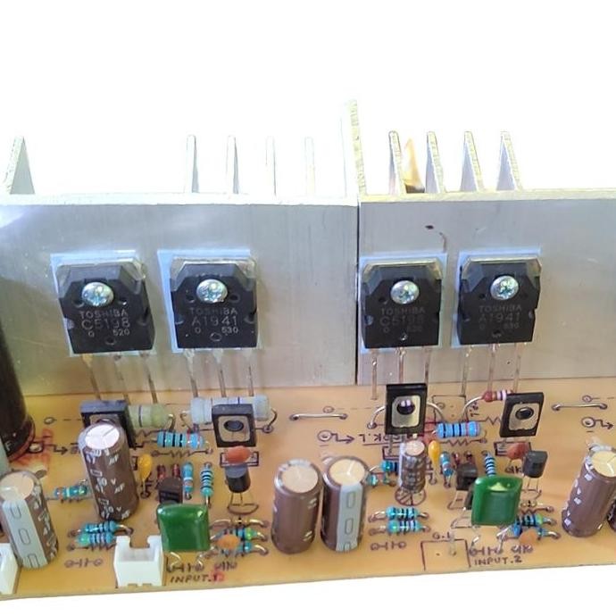 Kit Power Amplifier 2.1 Subwoofer 300Watt Real. 3 Channel Speaker Modul. Kualitas Terbaik Harga Term