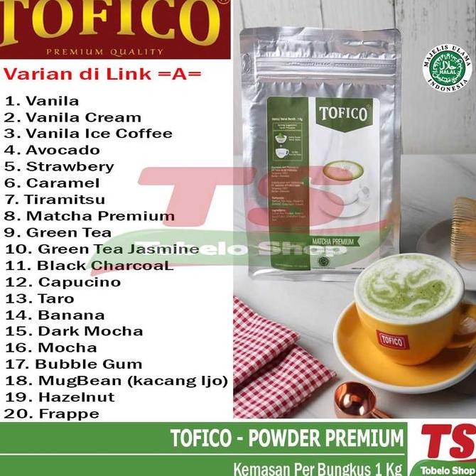 

Original TOFICO Bubuk Minuman Premium | Tofico Powder Original Serbaguna 1Kg