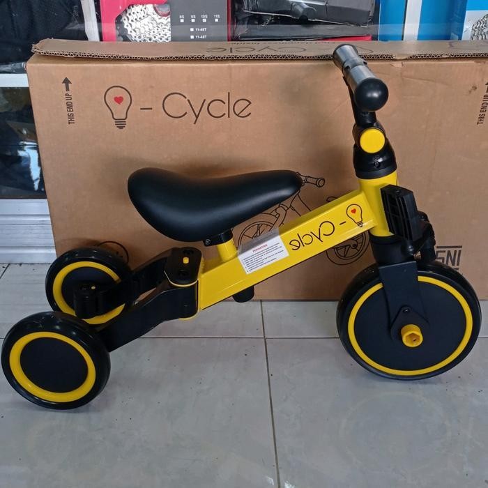 Pushbike Push Bike Balance 3 Fungsi I Cycle Bugsy Original Dan Terpercaya