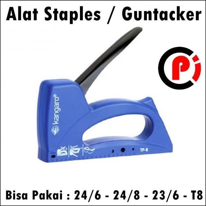 

Kangaro Tp 8 Alat Staples Gun Hekter Tembak Stapler Kayu Guntacker