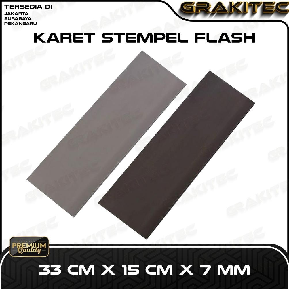 

Karet Stempel Flash 33 CM X 15 CM X 7 MM GRAKITEC RB3