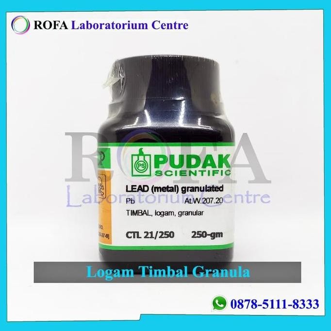 

Original Bubuk Timbal Logam Pb 250 Gram - Lead Metal Powder Serbuk Timbal Murni