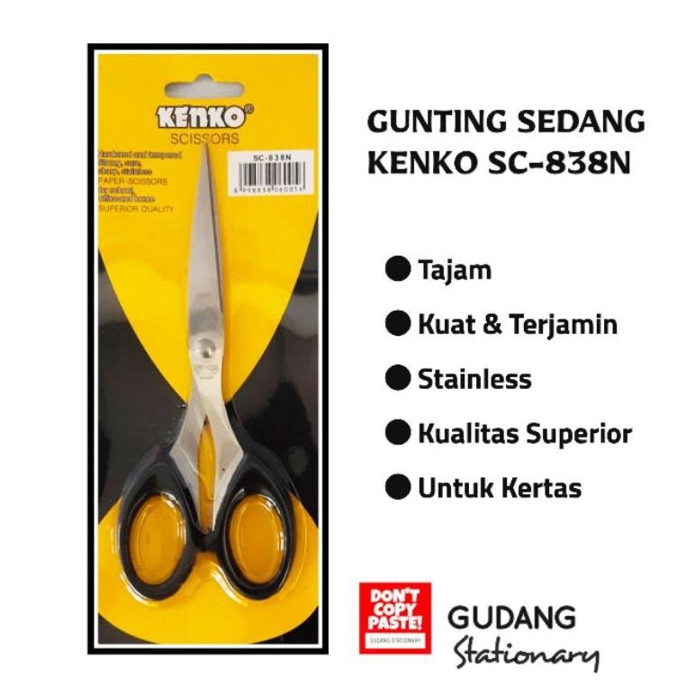 

Gunting Sedang KENKO SC-838N RB3