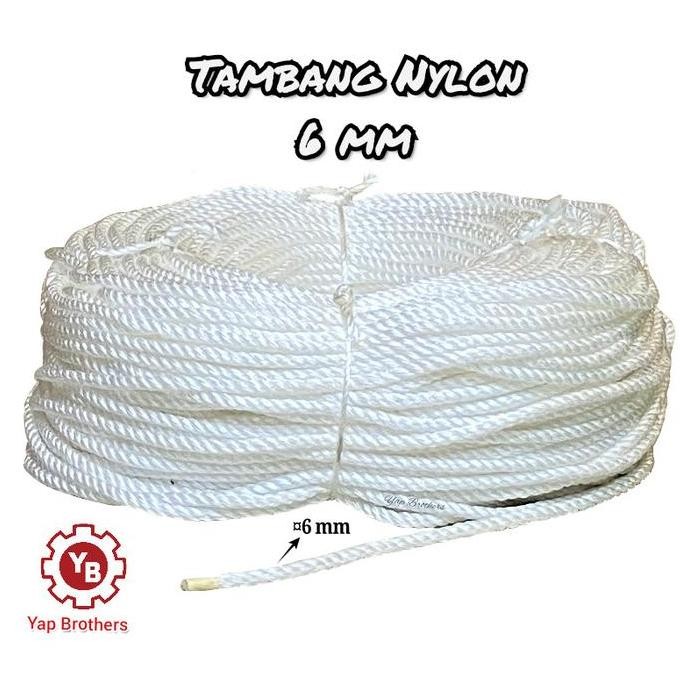 

Tambang Nylon 6 Mm ( Roll)
