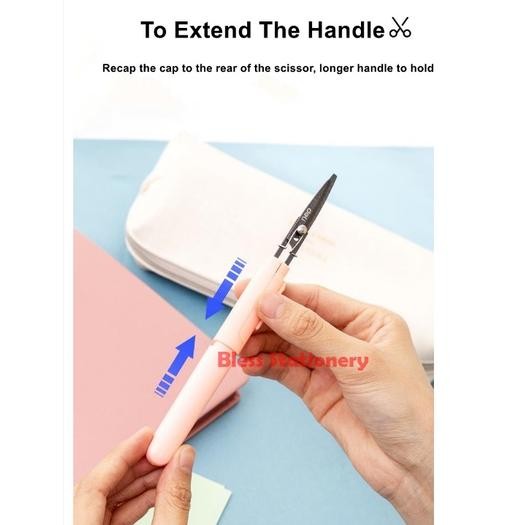 

Deli Gunting Portabel gunting kecil gunting mini gunting lipat Portable Scissors RB2