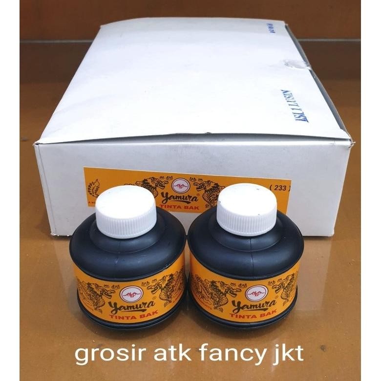 

Tinta Naga Yamura Tinta Bak Kaligrafi 50 ml Besar Sipatan Sipat Tukang RB3
