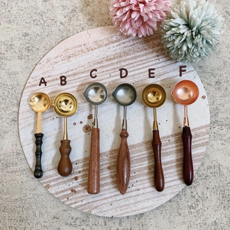 

1 Pcs Sendok seal wax / seal wax spoon / sendok kecil / sendok peleleh lilin wax seal RB3