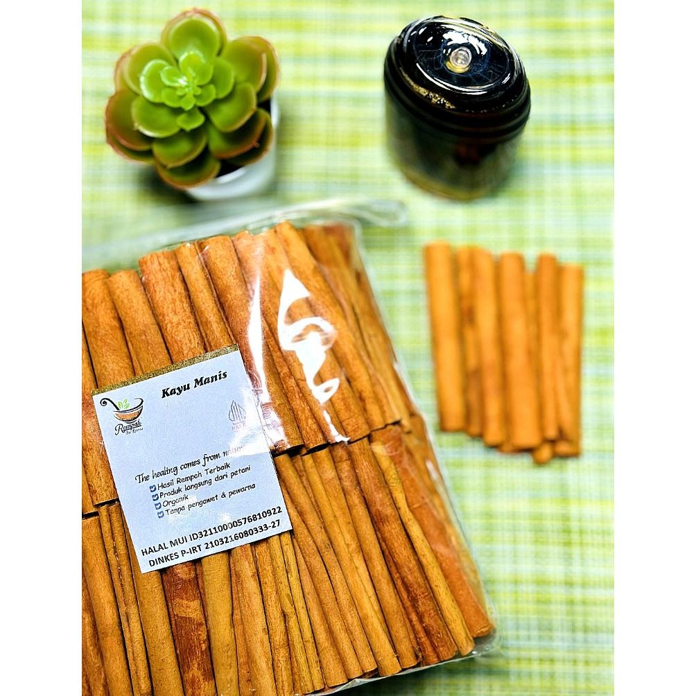 

Kayu Manis Batang Organik Grade A 500 Gram Nugi