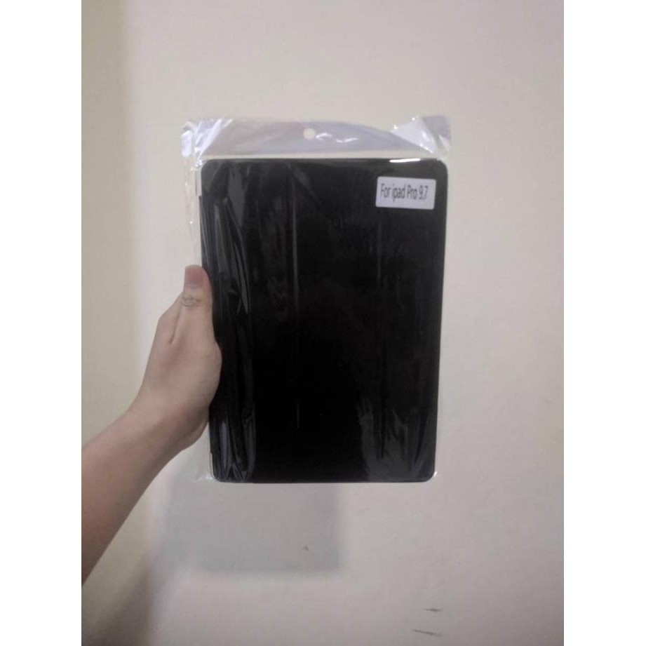 SOFTCASE FOR IPAD PRO 9.7" INCH CASE 9,7 PRO9.7 LEATHER BLACK HITAM 2016