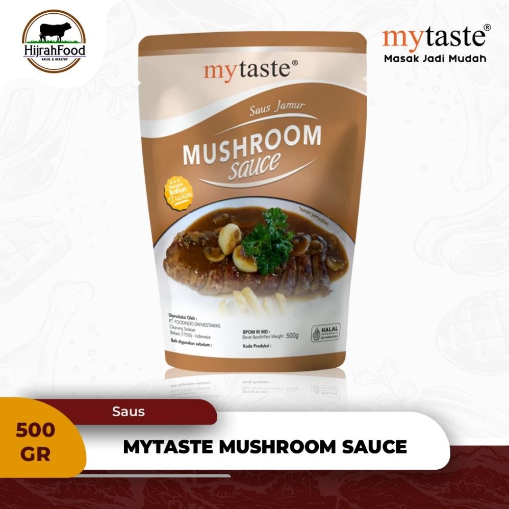 

MyTaste Mushroom Sauce / Jamur (Qty. 500 gr) Nugi