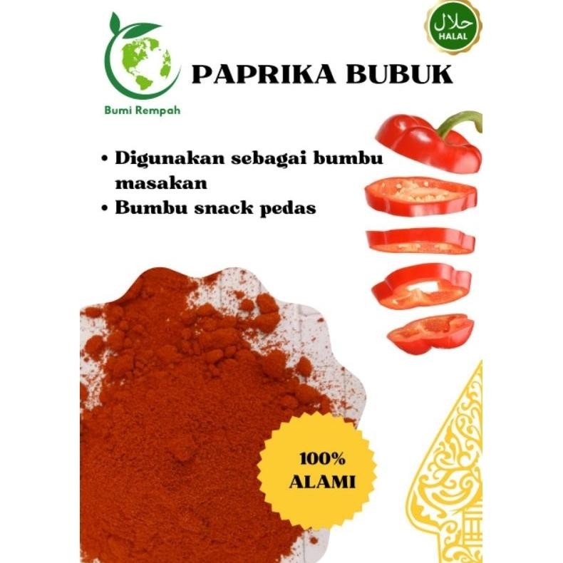 

Paprika Bubuk 1 Kg Warna Merah Cerah Berkualitas Tinggi Nugi