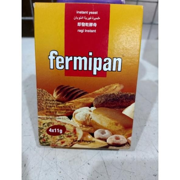 

FERMIPAN SACHET RAGI 1 BOX = 4 SACHET @11gr Nugi