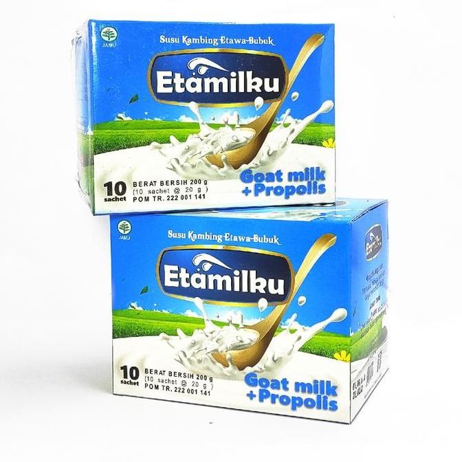 

Susu Kambing Etawa plus Propolis Etamilku Asli Original Harga Promo HS
