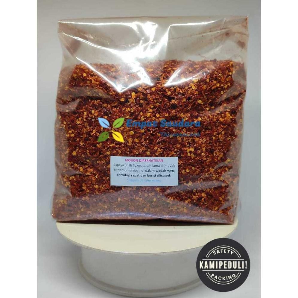 

(CHILLI FLAKES) CABE SERPIHAN SANGAT PEDAS KEMASAN 1 KG Nugi