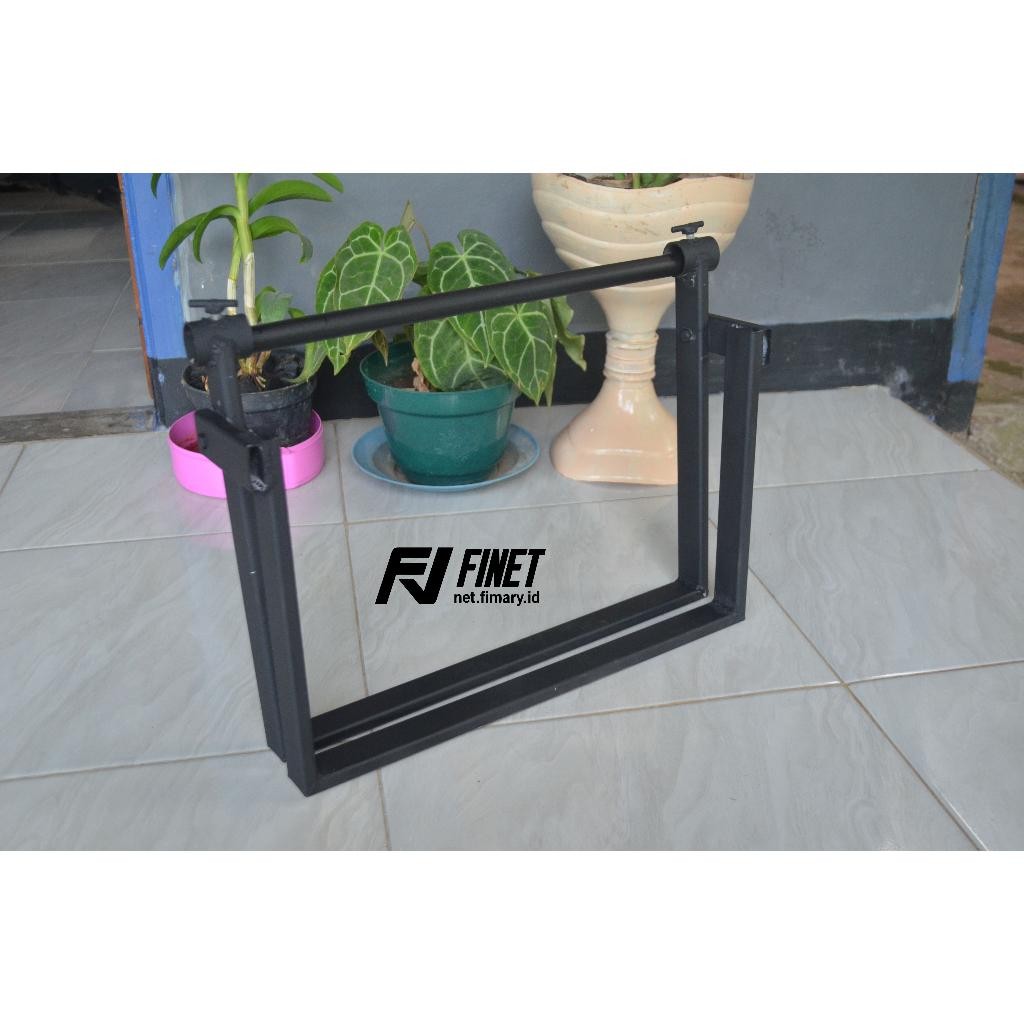 Roll Kabel Fo Alat Tarik Cable Fiber Optik Gulungan Wifi Dudukan Lipat Penggulung Drop Core Hasbel