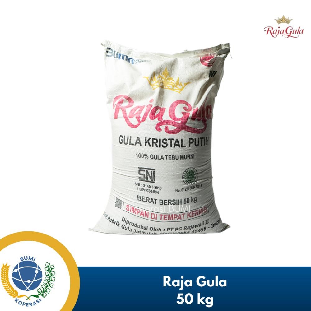 

Gula Pasir Raja Gula 50 Kg Halal MUI SNI Nugi