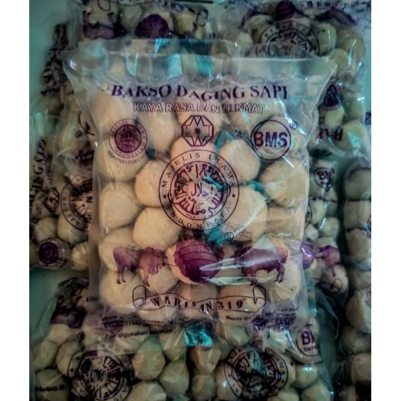 

Bakso Warisan Autentik Daging Sapi 600Gram Isi 25/50 Nugi