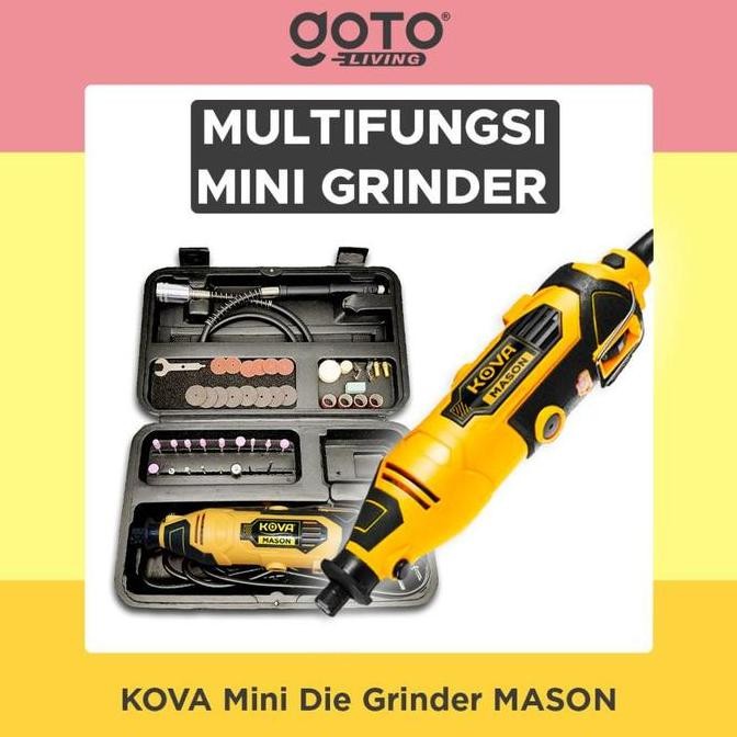 Kova Mason Mini Die Grinder Tuner Set 40 Pcs Gerinda Bor Mini