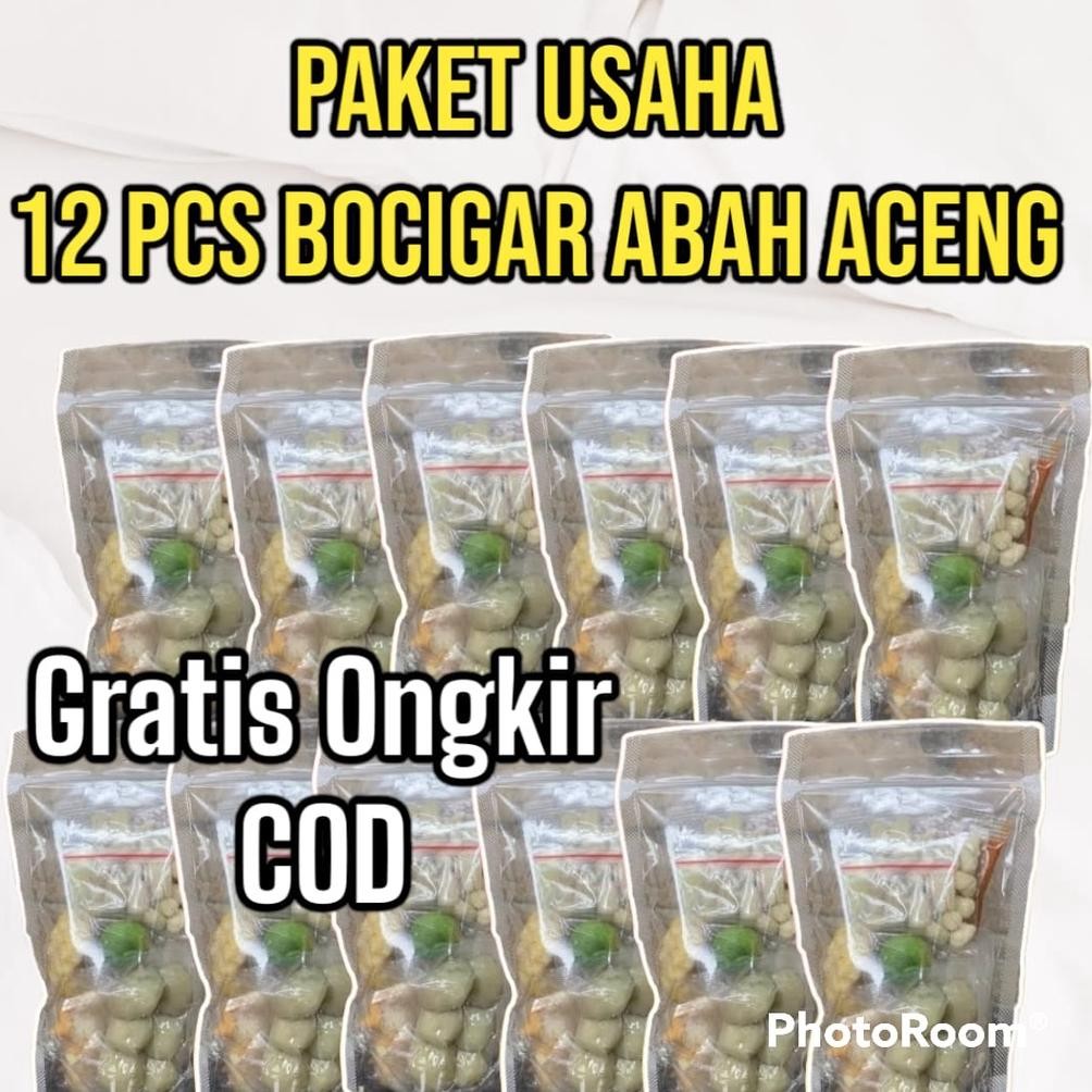 

Paket Usaha 12 bks Baso Aci Garut Abah Aceng ( bocigar ) Nugi