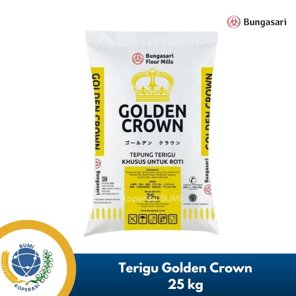 

Tepung Terigu Bungasari Golden Crown 25 Kg Nugi