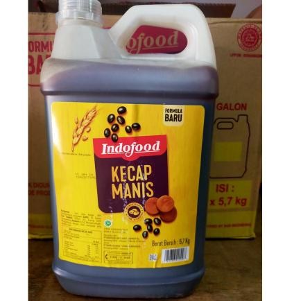 

Kecap Manis Indofood Jerigen 5.7kg Halal MUI Berkualitas Nugi