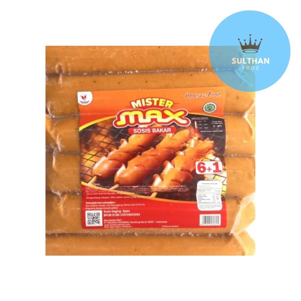 

Mister Max Sosis Bakar Ayam Isi 8 Berkualitas Nugi