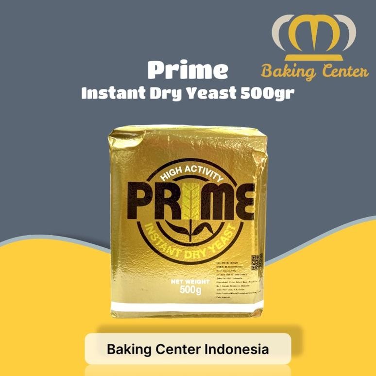 

Prime Instant Dry Yeast 500gr / Ragi Kering Prime 500gr Nugi