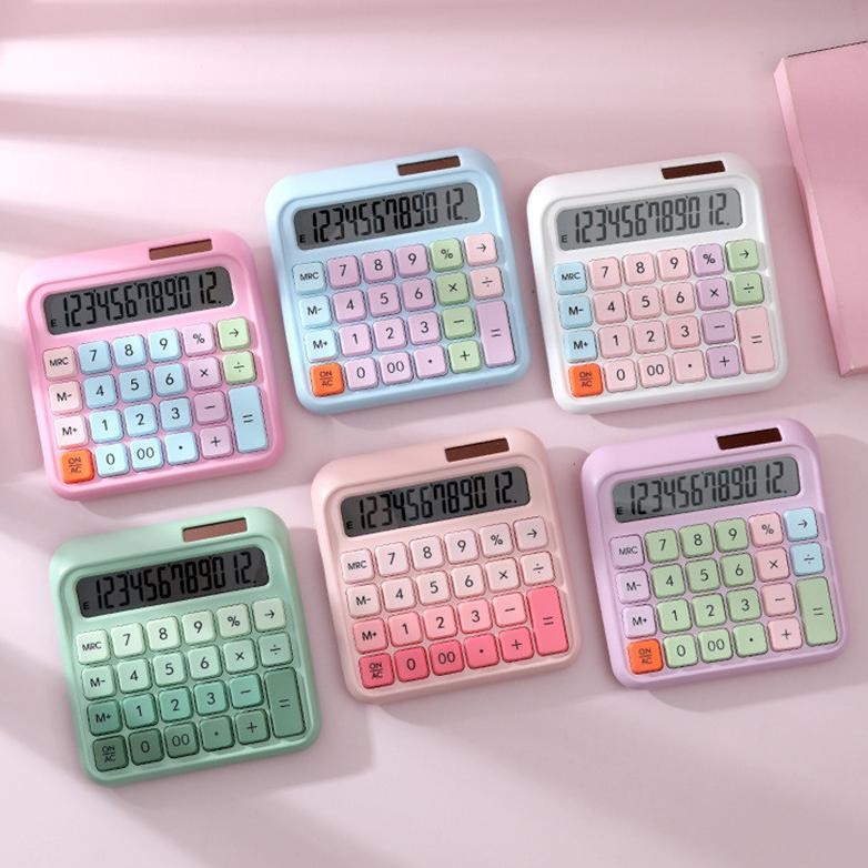 

KALKULATOR BISA HITUNG 12 DIGIT ANGKA DENGAN LAYAR LEBAR DAN ANTI SLIP DUAL POWER WARNA PASTEL RB2