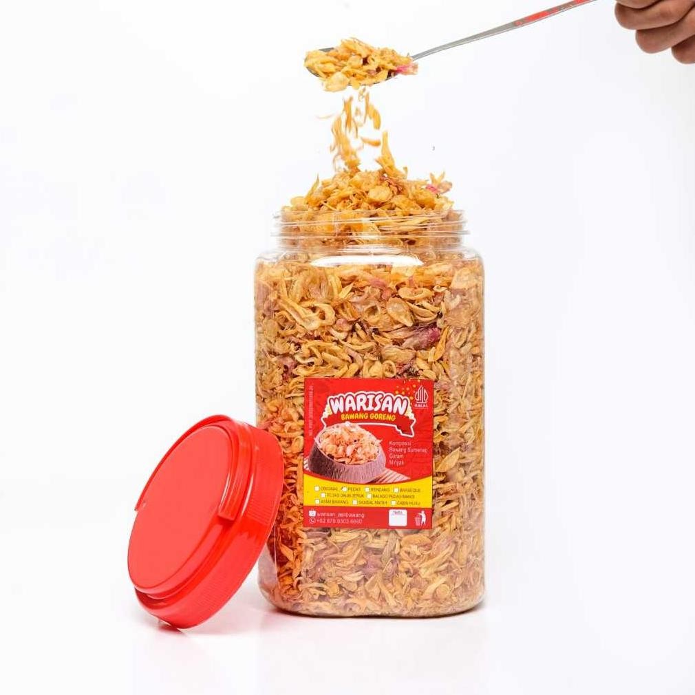 

Bawang Goreng Premium Asli Tanpa Campuran Homade 500 gram Nugi