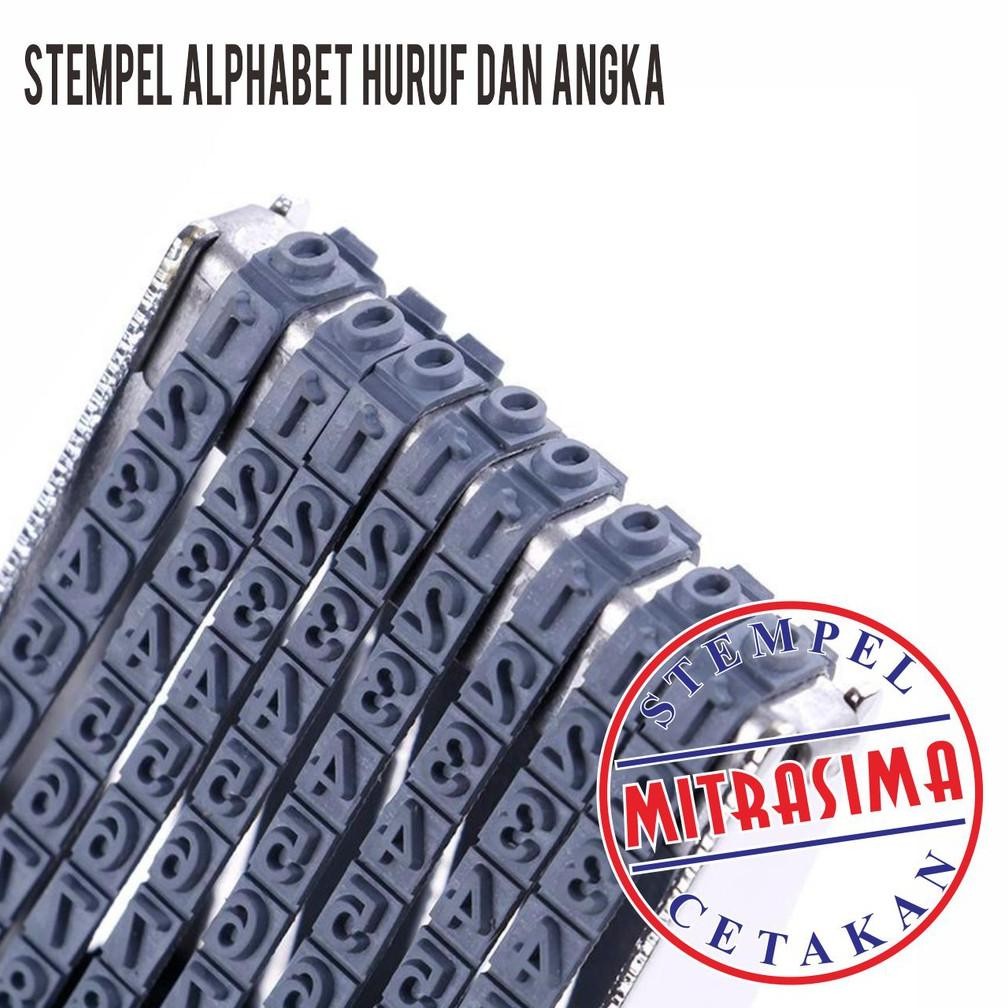 

Stempel serbaguna Alphabet ( Angka dan huruf ) sistem diputar RB3