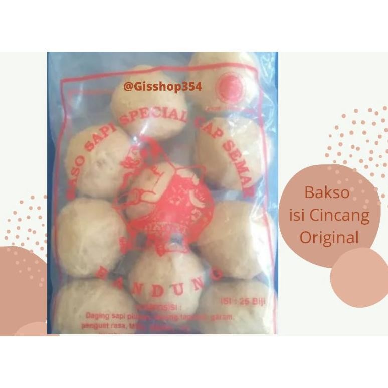 

Bakso Isi Cincang Cap Semar / Bakso Isi Cincang Original Isi 10 Nugi
