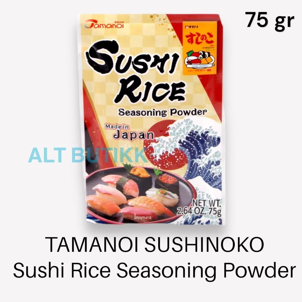 

READY STOCK TAMANOI SUSHINOKO 75 gr | BUMBU CUKA SUSHI INSTANT | POWDER VINEGAR | JAPAN