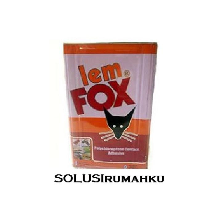 

Lem Kuning FOX BlekPail 14 Kg Lem Fox Lem KayuKulitKaretPlastik