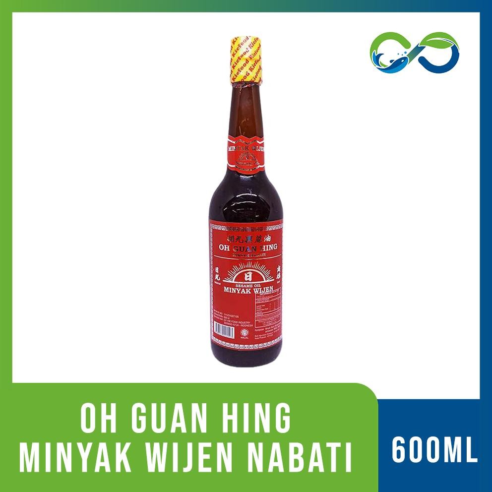 

[AquaEcoFarm] MINYAK WIJEN CAP MATAHARI OH GUAN HING 600ML (SUN BRAND SESAME OIL) Bandung Nugi