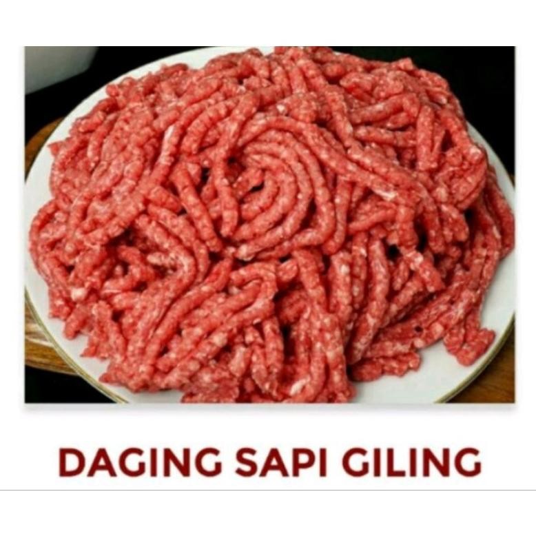 

PROMO Daging Sapi Giling Halus Premium 500 gr/box Thinwall Fresh Halal Nugi