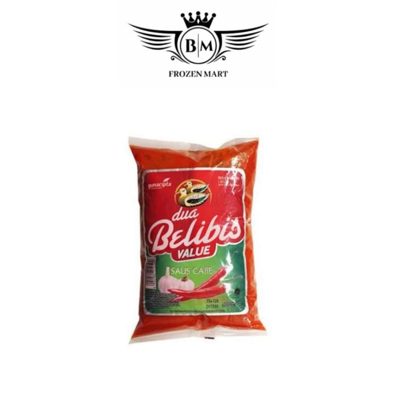 

Saus sambal belibis value 1kg Nugi