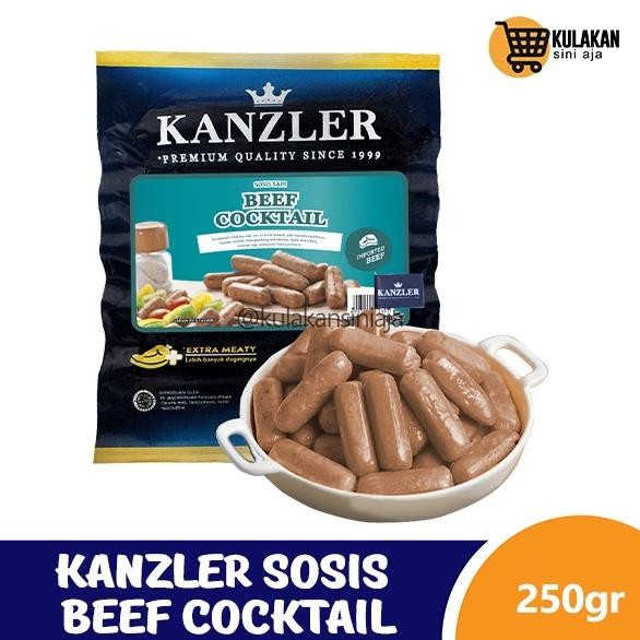 

Kanzler Sosis Beef Cocktail 250 Gram Nugi